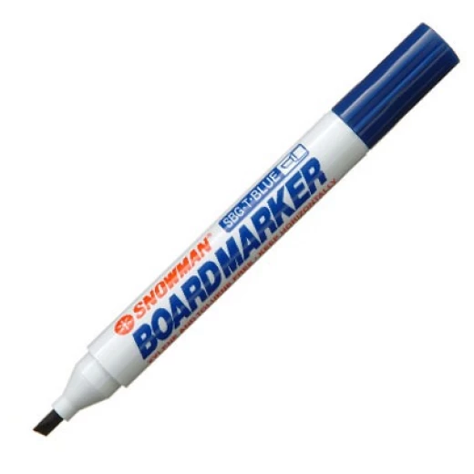 سنومان BG12T قلم تحديد السبورة البيضاء إزميل أزرق سنومان BG12T قلم تحديد السبورة البيضاء إزميل أزرق