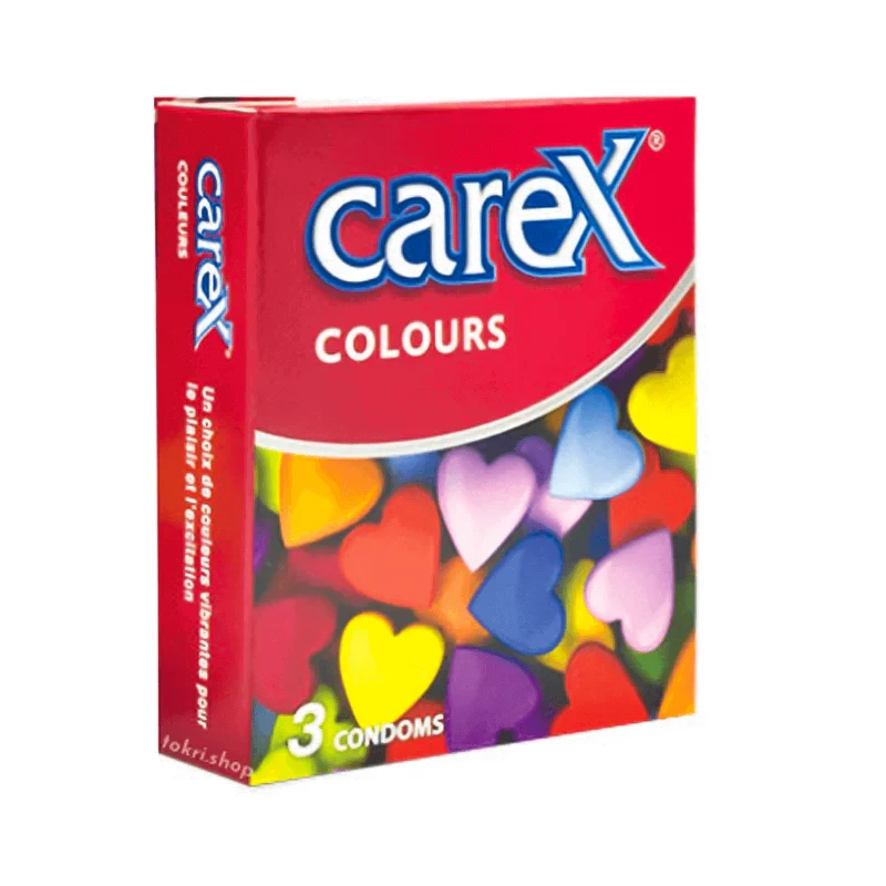 Carex Colours 3 condoms - CAREX