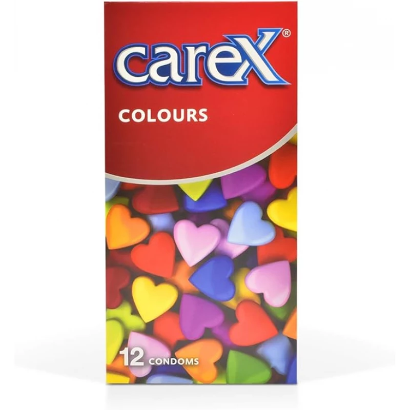 Carex Colours 12 condoms - CAREX