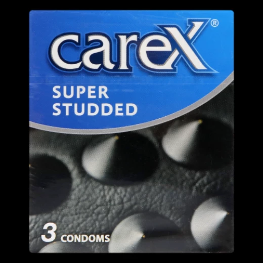 Carex Super Studded 3 Condoms Carex Super Studded 3 Condoms