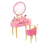 Our Generation Fabulous Fun Vanity Set Pink Vanity Table & Accessories for 46cm Dolls - Our Generation