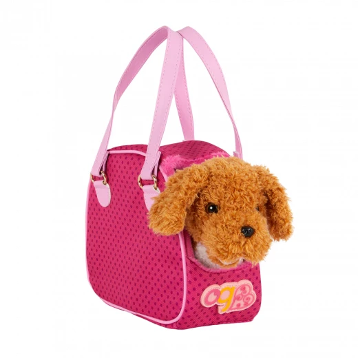 حاملة الكلاب هوب إن مع دمية الكلب بودل المحشوة 15 سم وحقيبة السفر من أور جينيريشن حاملة الكلاب هوب إن مع دمية الكلب بودل المحشوة 15 سم وحقيبة السفر من أور جينيريشن