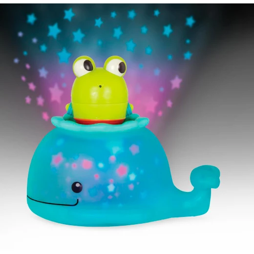 B.toys Bath whale with frog with light and temperature sensor for water 0-12 months. - B. toys - Image 3