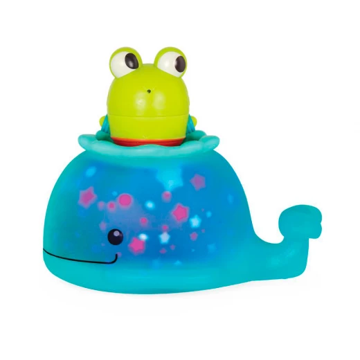 B.toys Bath whale with frog with light and temperature sensor for water 0-12 months. - B. toys - Image 2