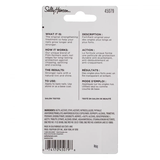 Sally Hansen Treatment, Hard As Nails Natural Tint, 13.3ml - Sally Hansen - Image 2