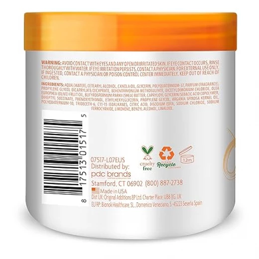 Cantu Argan Oil Leave in Cond 3 in1 multi 453g 5175 - Cantu - Image 3