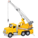 Driven Micro Crane Truck Toy Crane Truck with Lights, Sounds and Movable Parts for Kids Age 3+ - Driven