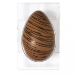 Decora Egg Polycarbonate Mould1 cavity 230x165mm - Decora