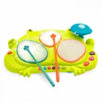 طبلة موسيقية للأطفال طبلة الضفدع من بي تويز - بي. تويز