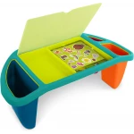 B. toys Imagination Station Creative Desk for Kids  for Art, Coloring, Writing Portable Table with Storage Space Reusable Sticker Set - B. toys