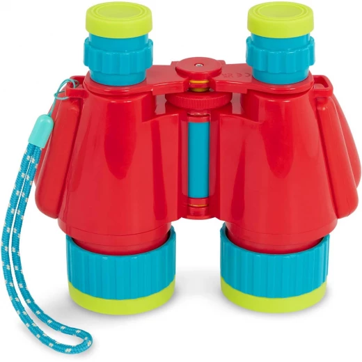 Kids' Binoculars Binoculars With Strap Camping, Hiking, Bird Watching Gear Outdoor Toys For Children 3 Years + - B. toys - Image 3