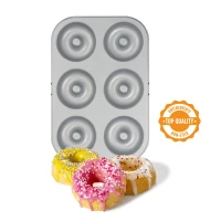 Decora Non-stick 6 cavity doughnut pan 7. 5 cm