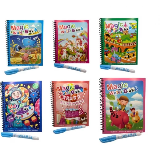 Magic Water Coloring Book assorted Magic Water Coloring Book assorted