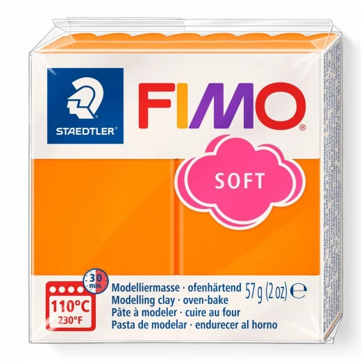 Staedtler Fimo Soft Tangerine 57g Staedtler Fimo Soft Tangerine 57g