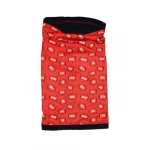 Cool Club Winter High Neck Scarfe, Red & Navy Blue Color large - Cool Club