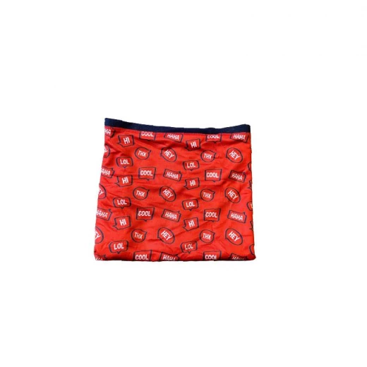 Cool Club Winter High Neck Scarfe, Red & Navy Blue Color large - Cool Club - Image 2