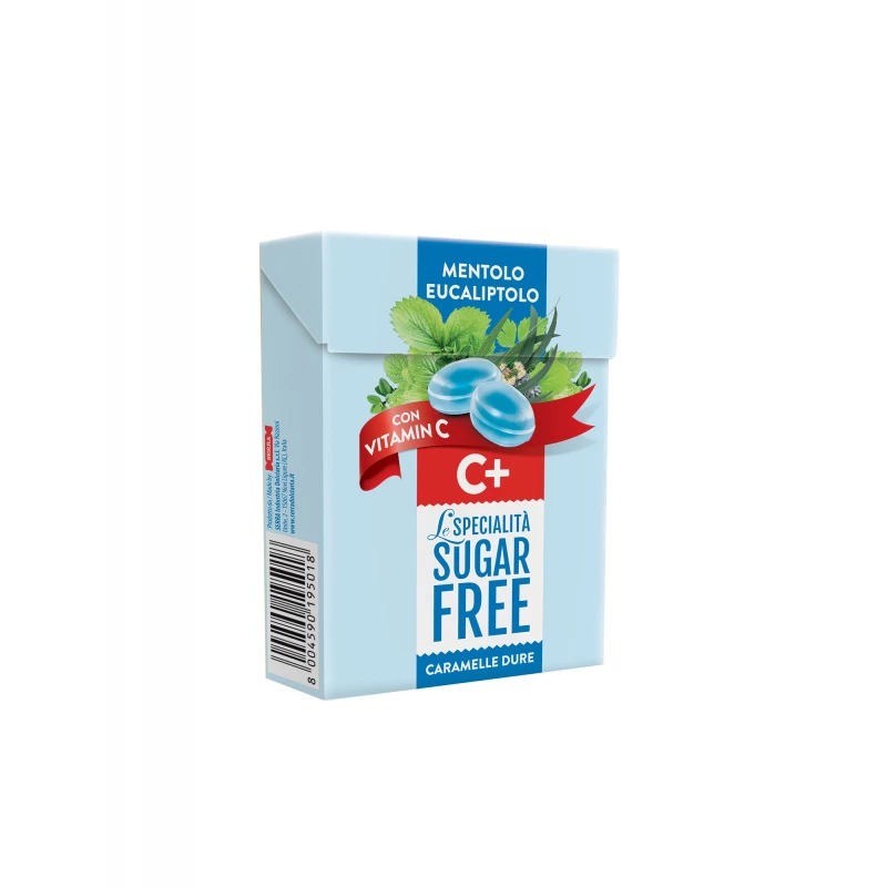 Serra Candy 50gr Filled Eucalyptus Vit. C No Sugar - Serra