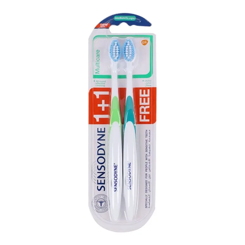 Sensodyne Multi Care Toothbrush Medium 2 Pieces - R.O.C.S