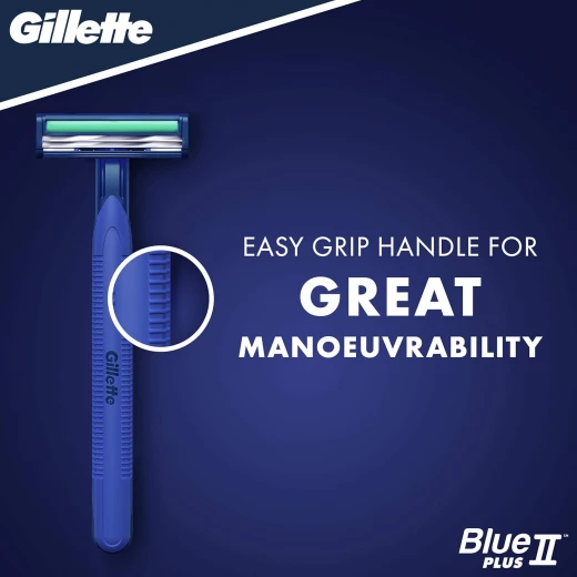 Gillette Blue 2 Plus Men's Razor 15+5 Blades - Gillette - Image 3