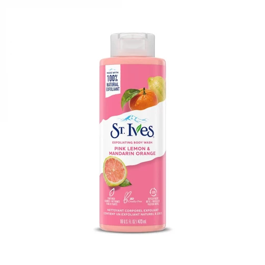 St.Ives Pink Lemon + Orange Body Wash 473ml