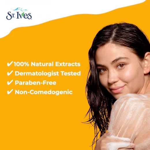 St.Ives Pink Lemon + Orange Body Wash 473ml - St. Ives - Image 4