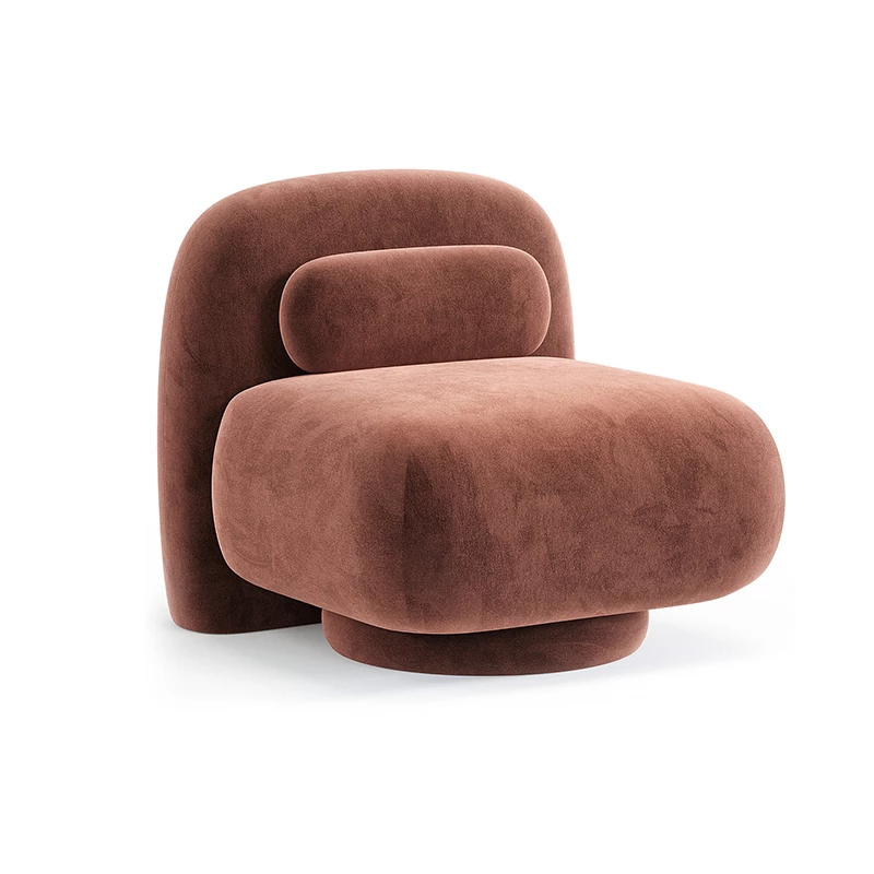 Magenta Nova Modern Chair Earthy Red - Magenta