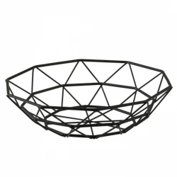 Table Craft Delta Series Wire Basket Dia 20cm Black