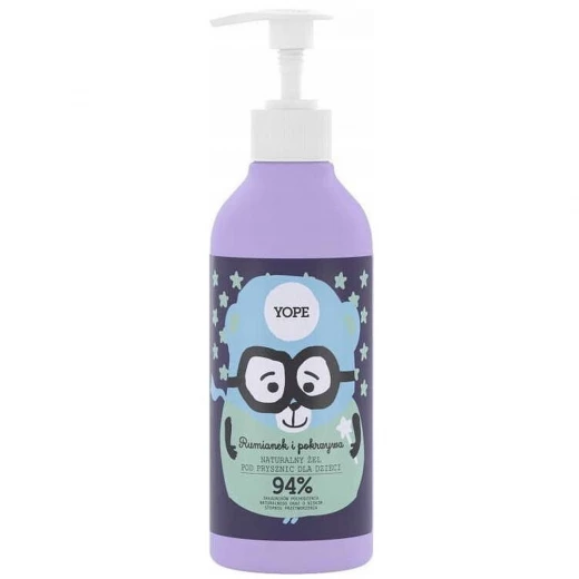Yope Chamomile and Nettle Shower Gel for kids 400ml Yope Chamomile and Nettle Shower Gel for kids 400ml