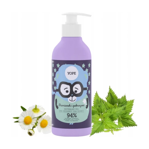 Yope Chamomile and Nettle Shower Gel for kids 400ml - Yope - Image 3