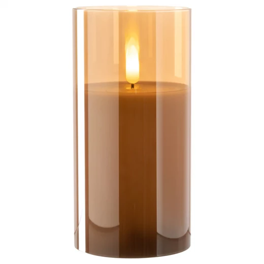 Leonardo Autentico Led Candle Dia 15 x 8cm Gold Leonardo Autentico Led Candle Dia 15 x 8cm Gold