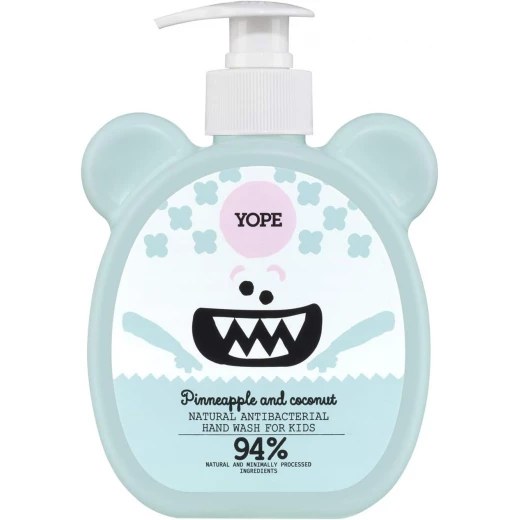Yope Natural Antibacterial Hand Soap Pineapple And Coconut Flavour ,400 Ml Yope Natural Antibacterial Hand Soap Pineapple And Coconut Flavour ,400 Ml
