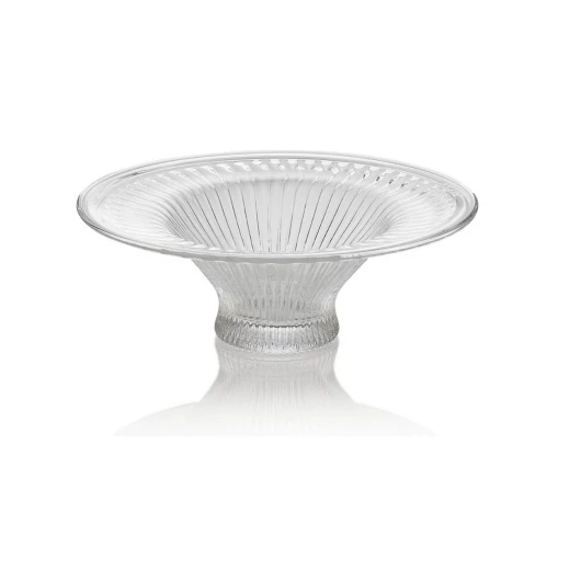 IVV Violante Centrepiece Dia 36cm Clear Narrow Optic IVV Violante Centrepiece Dia 36cm Clear Narrow Optic