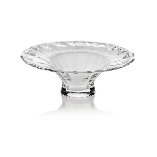 IVV Violante Centrepiece Dia 36cm Clear Wide Optic IVV Violante Centrepiece Dia 36cm Clear Wide Optic