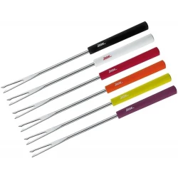 Kuchenprofi Meat Fondue Forks Colors Set of 6 Pieces