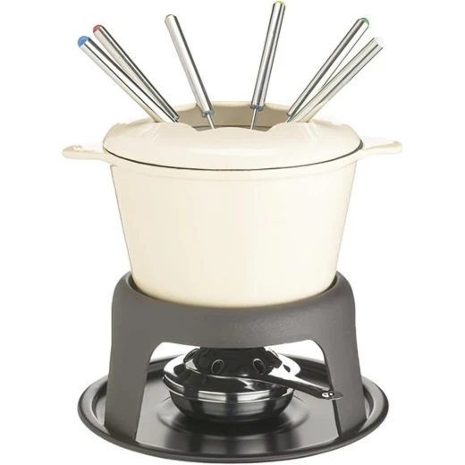 KitchenCraft Meat / Cheese Fondue Set Beige KitchenCraft Meat / Cheese Fondue Set Beige