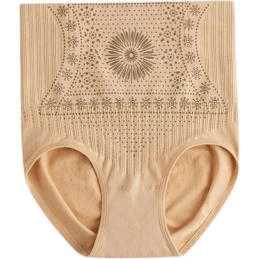 Tummy shaper thin style lightweight breathable tight shorts - Size M - Beige Tummy shaper thin style lightweight breathable tight shorts - Size M - Beige
