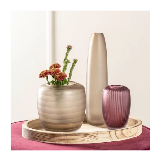 Leonardo Bellagio Vase Dia 18cm Beige - Leonardo - Image 2