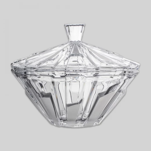 Nachtmann Graphic Brilliant Crystal Box Dia 21cm Nachtmann Graphic Brilliant Crystal Box Dia 21cm