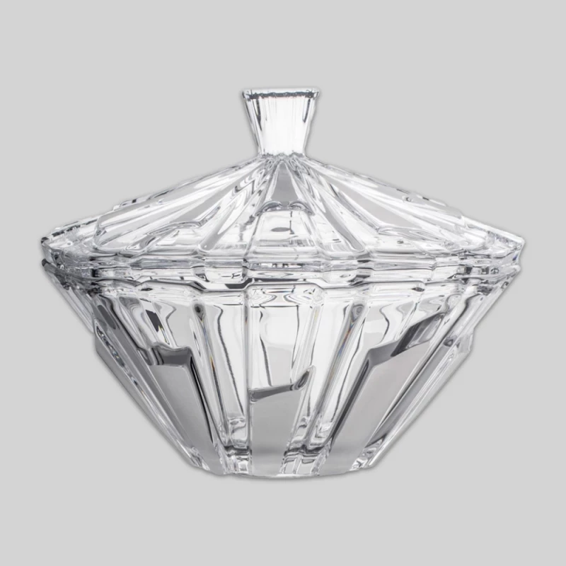 Nachtmann Graphic Brilliant Crystal Box Dia 21cm - Nachtmann