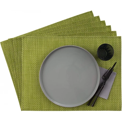 مفرش طاولة أخضر 45×33 سم من اي بي اس - اي بي اس - Image 4