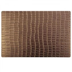 مفرش طاولة رفيع نحاسي 45×30 سم من اي بي اس