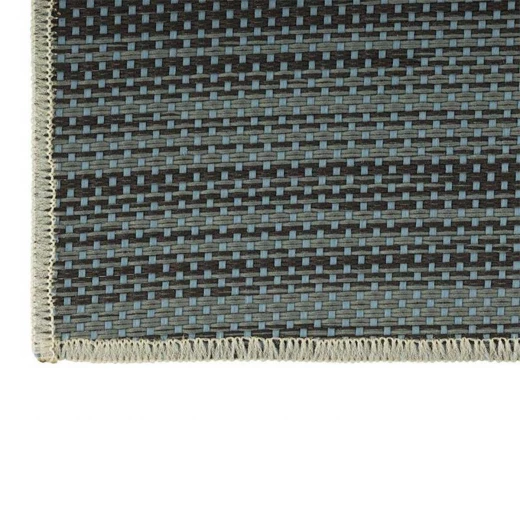 مفرش طاولة مقاس 45×33 سم، أزرق وأزرق داكن من اي بي اس - اي بي اس - Image 2