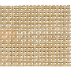 مفرش طاولة بلون بيج بحافة ضيقة 45 × 33 سم من اي بي اس
