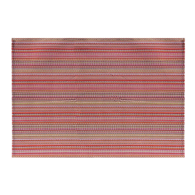 مفرش طاولة رفيع باللون البرتقالي/الأحمر 45×33 سم من اي بي اس - اي بي اس