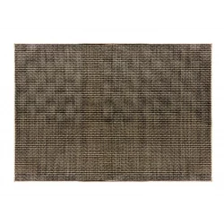 مفرش طاولة رفيع باللون الرمادي والبيج 45×33 سم من اي بي اس