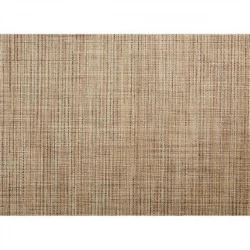 مفرش طاولة مقاس 45×33 سم، بيج وبني من اي بي اس