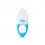B.Box Easy Grip Handle Fresh Food/Fruit Feeder 4m+blueberry color - B.Box