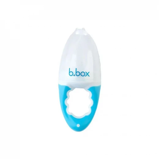 B.Box Easy Grip Handle Fresh Food/Fruit Feeder 4m+blueberry color B.Box Easy Grip Handle Fresh Food/Fruit Feeder 4m+blueberry color