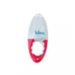 B.Box Easy Grip Handle Fresh Food/Fruit Feeder 4m+raspberry color - B.Box