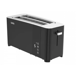 Sona Toaster 1400W 4 Slices With 7 Roasting Levels And Touch Control Black